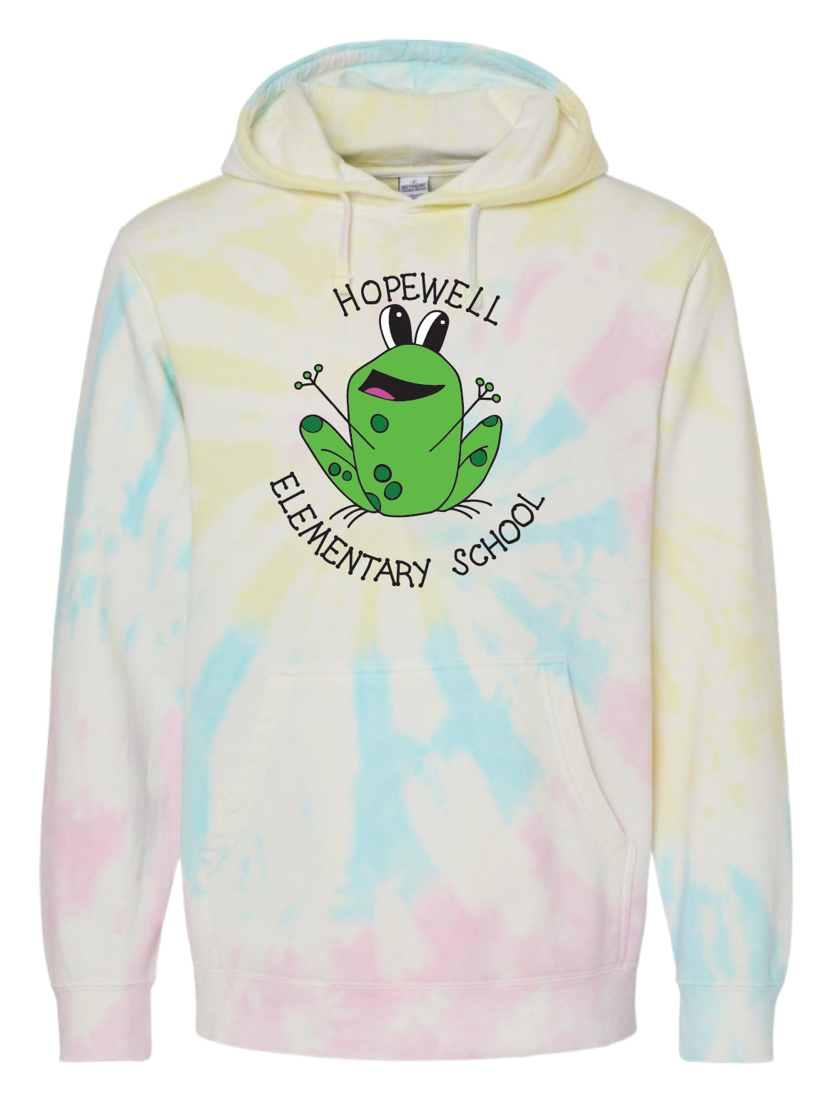 Hopewell Tie-Dye Pastel Hoodie- Adult and Youth