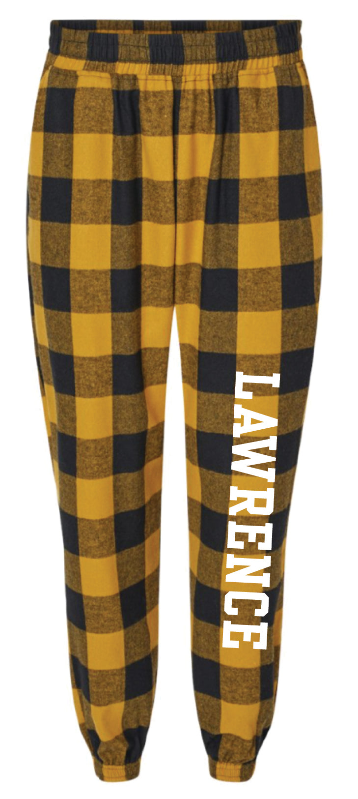 LIS Flannel Jogger Bottoms- Adult Unisex and Youth