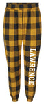 LIS Flannel Jogger Bottoms- Adult Unisex and Youth