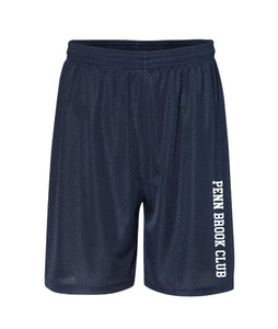 Penn Brook Navy Mesh Shorts- Youth and Adult Unisex