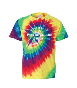 Penn Brook Rainbow Tie-Dye T-Shirt - Adult and Youth