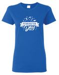 Pennington Day Women's Cut Blue T-Shirt
