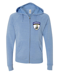 Slackwood Light Blue Full-Zip Hoodie - Adult and Youth