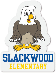 Slackwood Eagle Acrylic Pin