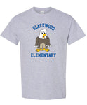 Slackwood Gray Eagle T-Shirt - Adult Unisex and Youth