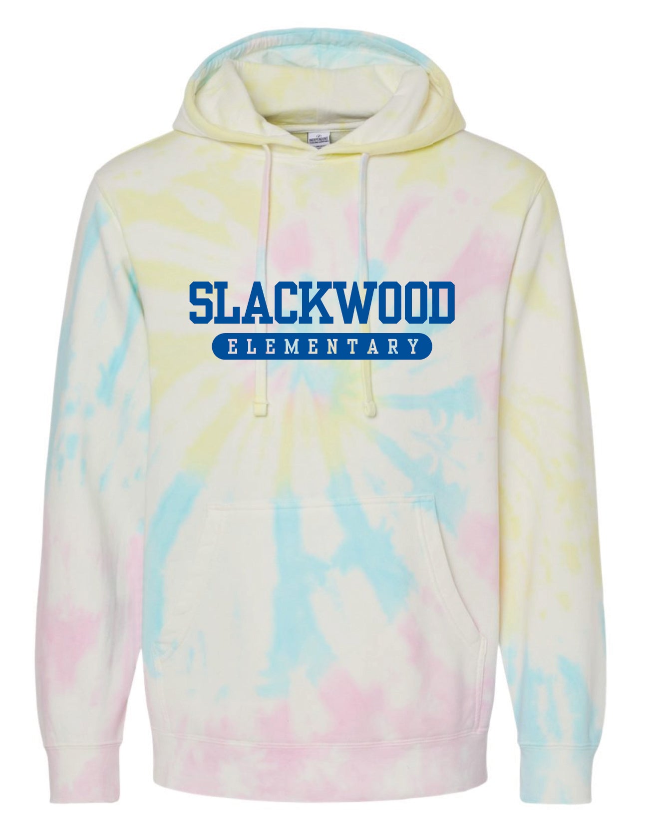 Slackwood Pastel Tie-Dye Hoodie- Adult and Youth