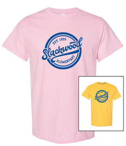 Slackwood Pink or Yellow T-Shirt - Adult Unisex and Youth
