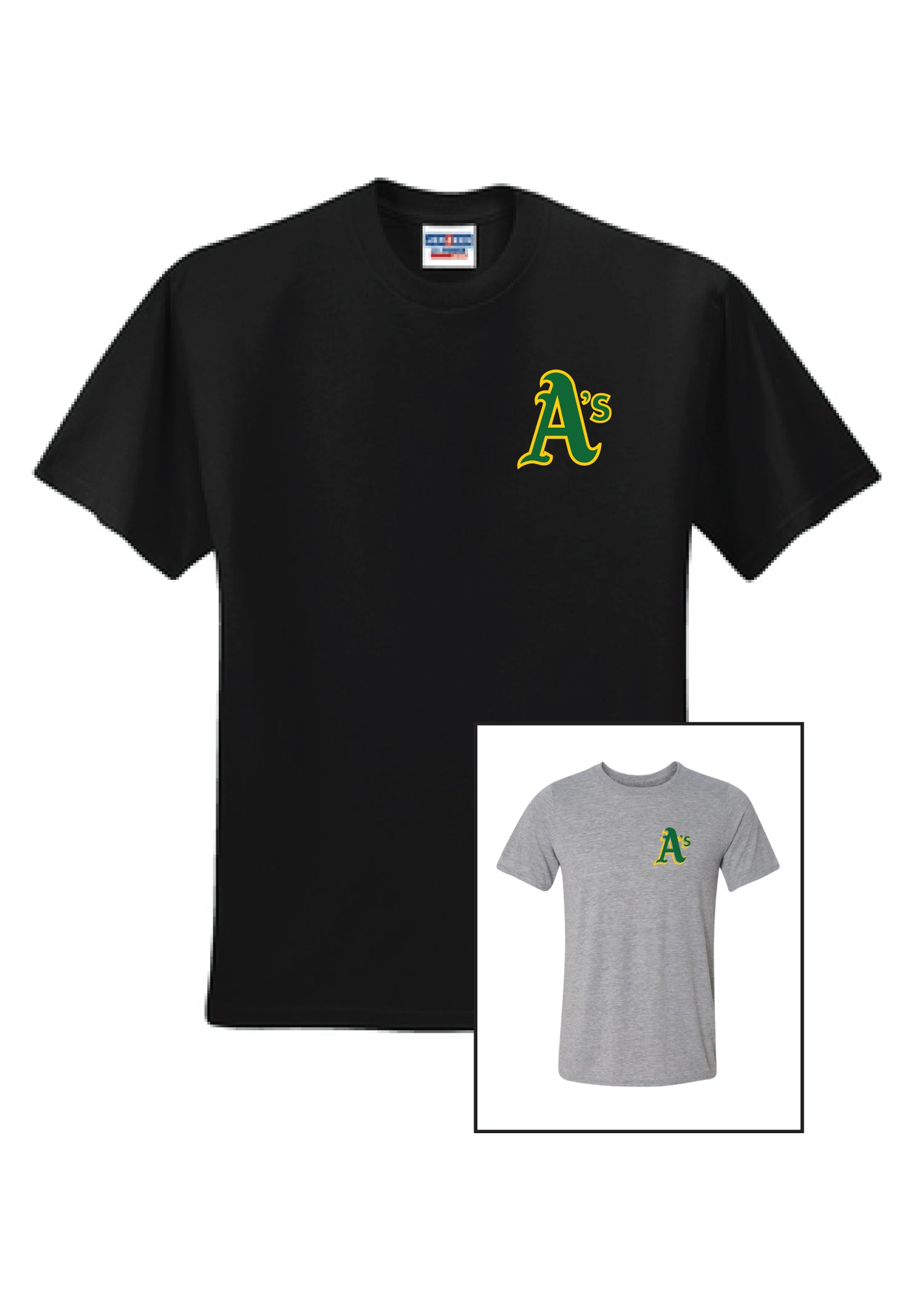 A's Logo Dri-fit T-Shirt Adult Unisex