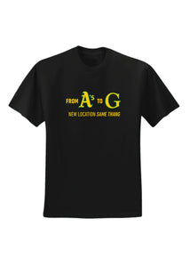 A's G-Team Dri-fit T-Shirt Adult Unisex