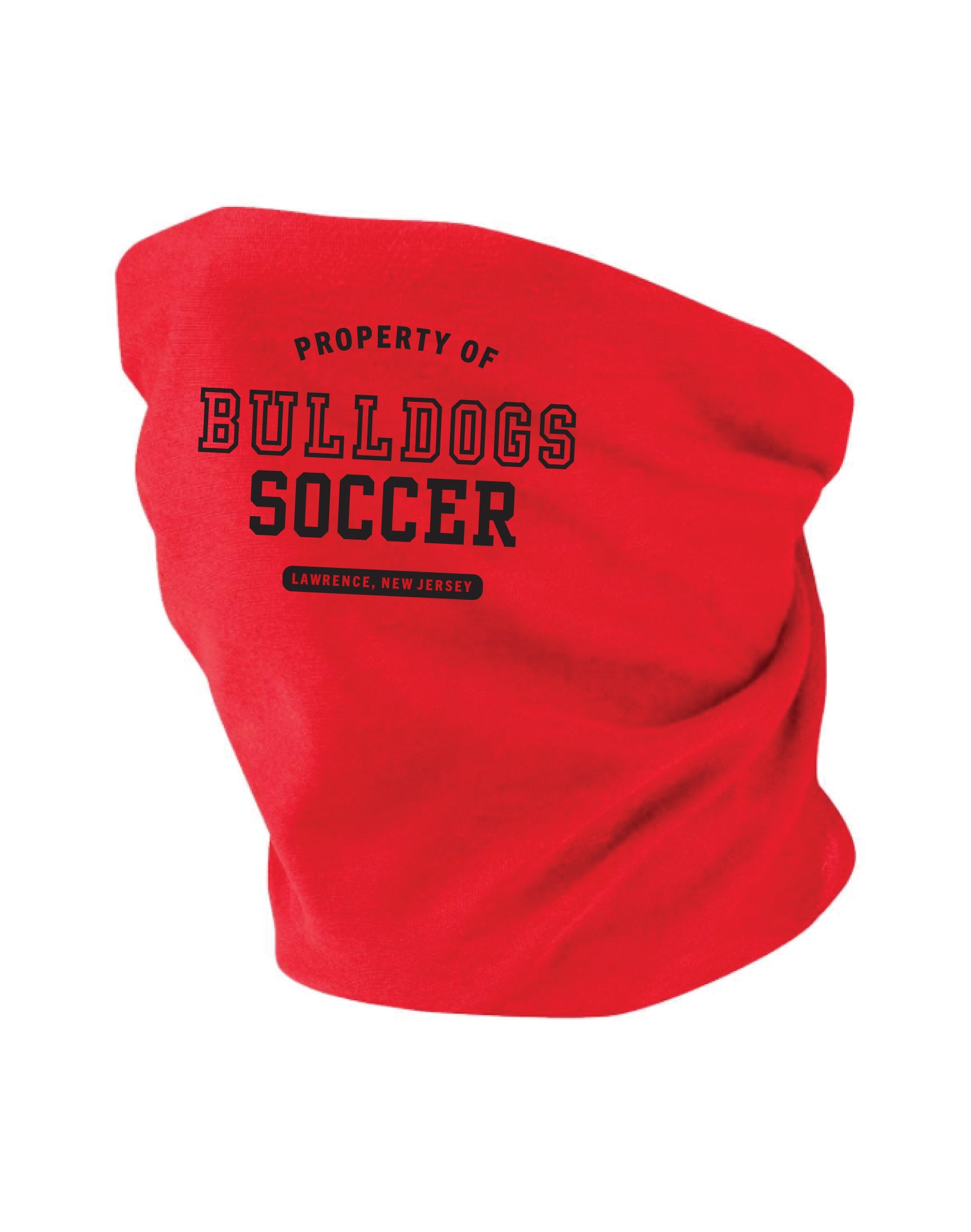 Bulldogs Red Gaiter (One Size)