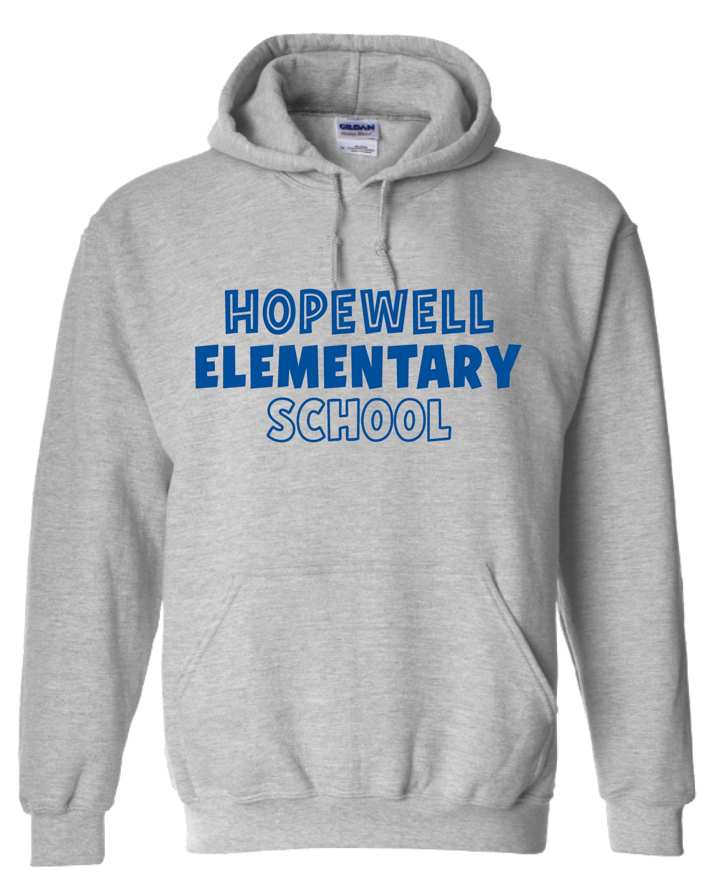 Hopewell Gray Hoodie - Adult and Youth