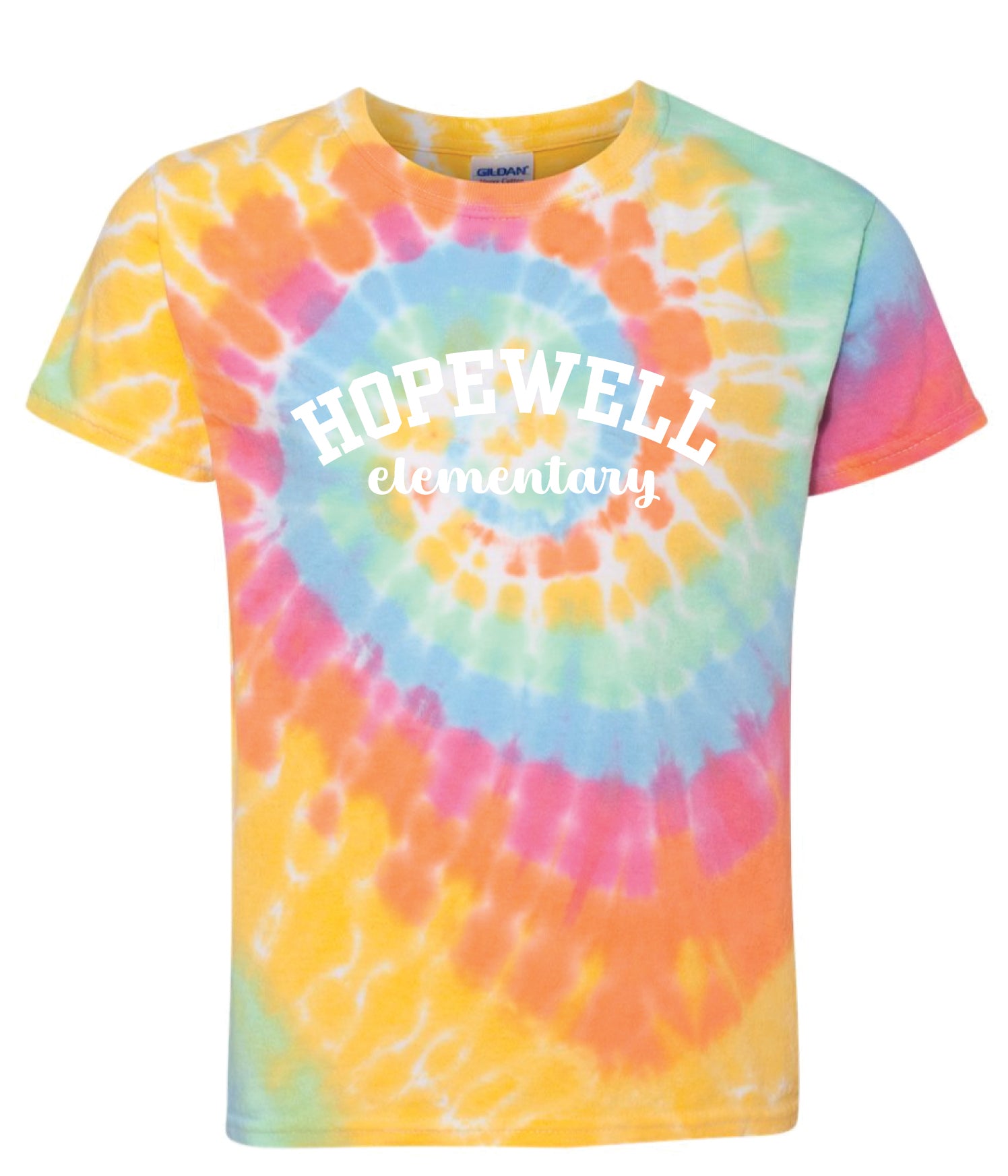 Hopewell Pastel Tie-Dye T-Shirt - Adult and Youth