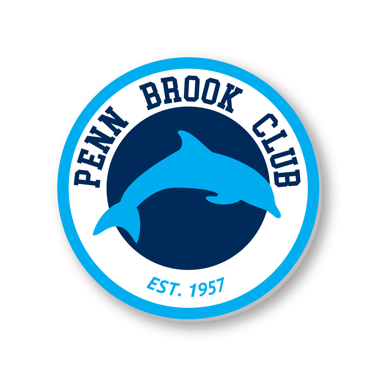 Penn Brook Round Logo Magnet