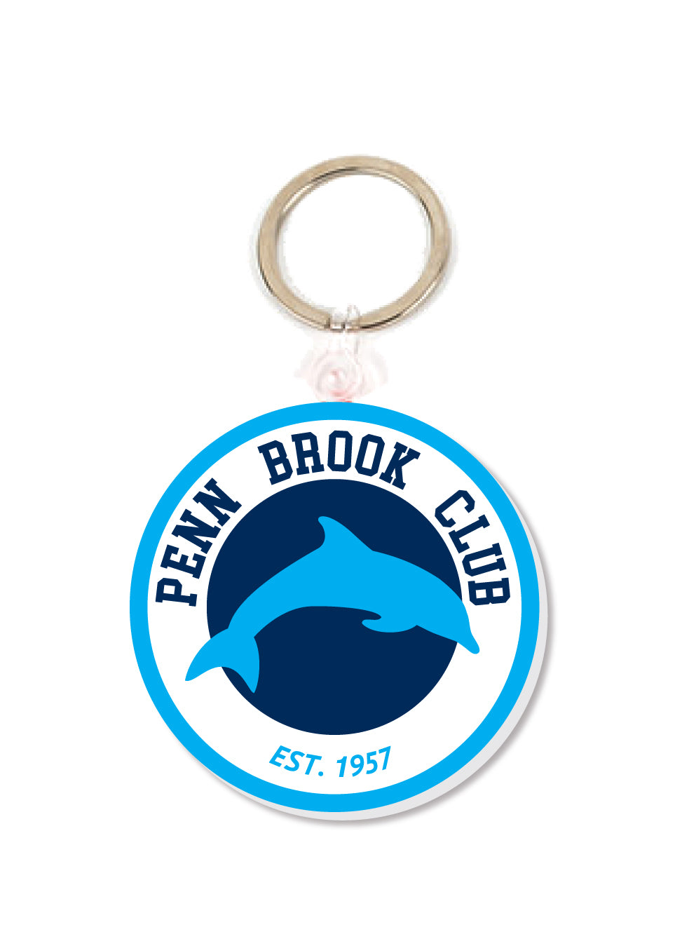 Penn Brook Circular Keychain