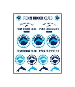 Penn Brook Sticker Sheet