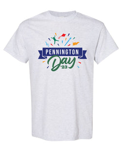 Pennington Day Ash White T-Shirt - Adult Unisex and Youth