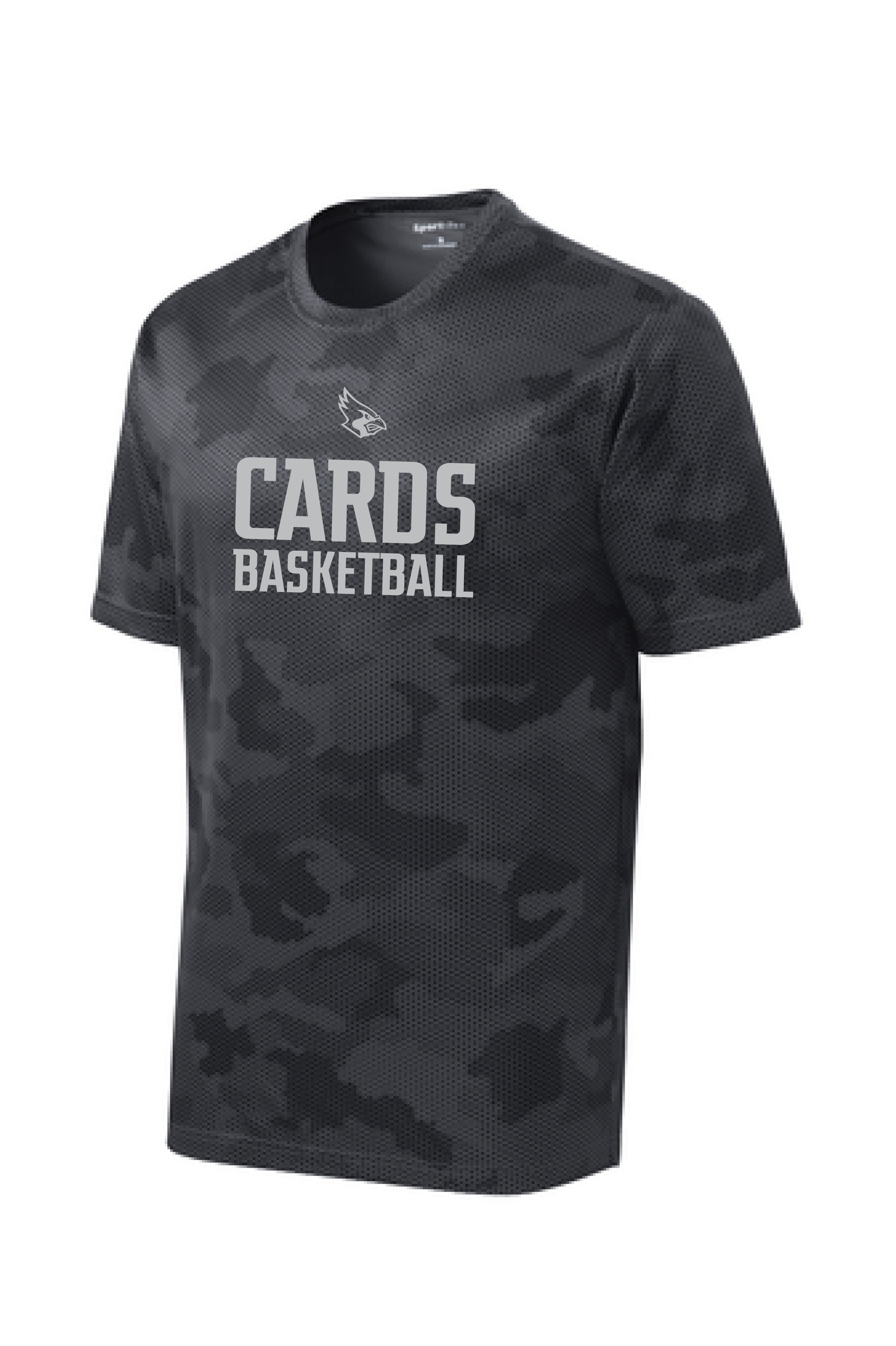 Cards Basketball Camo T-Shirt Youth