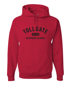 Toll Gate Red Hoodie - Adult Unisex and Youth