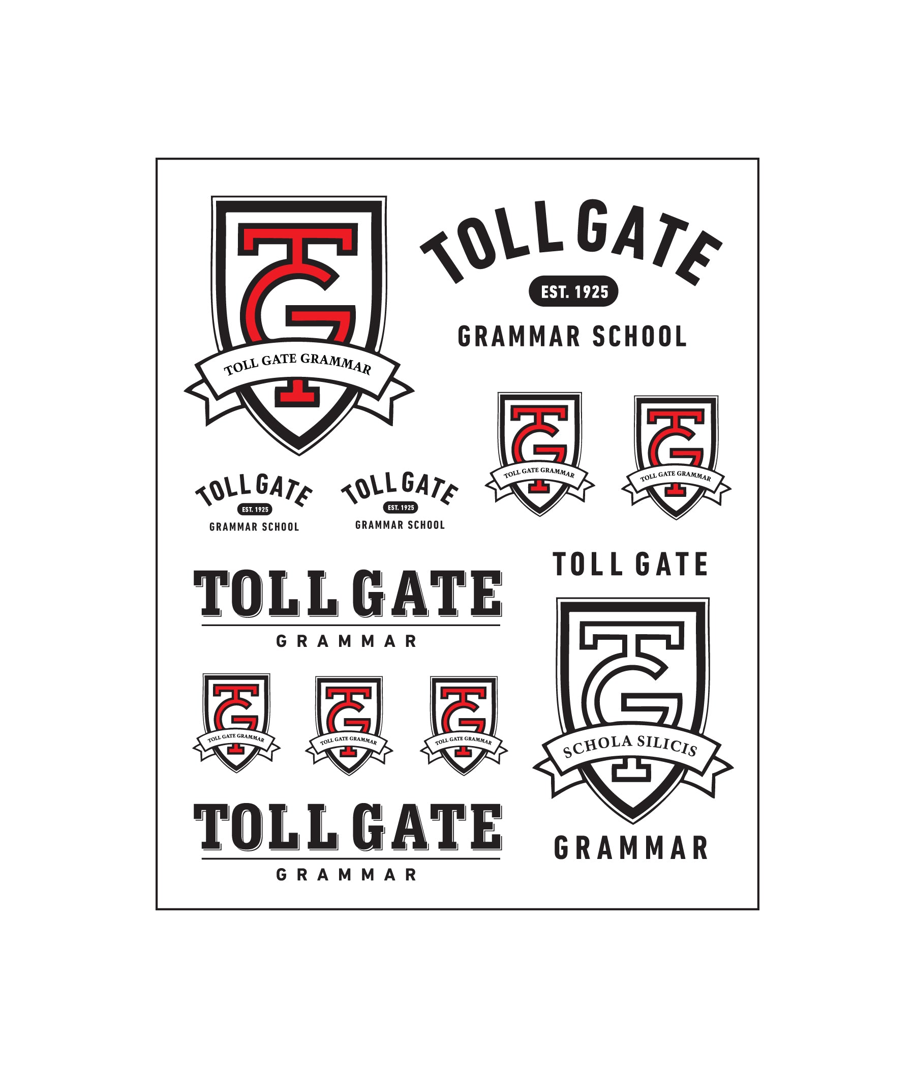 Toll Gate Sticker Sheet