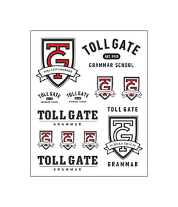 Toll Gate Sticker Sheet