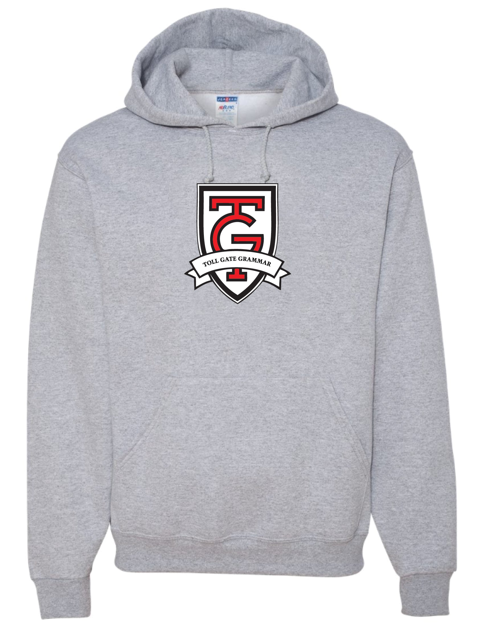 Toll Gate Grey Crest Hoodie - Adult Unisex and Youth