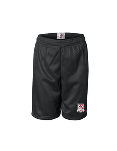 Toll Gate Black Mesh Shorts- Youth and Adult Unisex